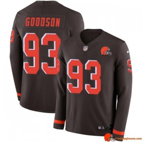 Alpha Exclusive BJ Goodson 93 Browns Mesh Brown Special Edition Youth Wear Anniversary
