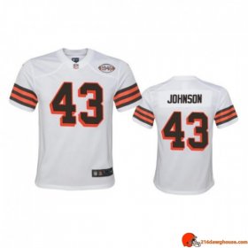 Armor Rare John Johnson 43 Browns Flex White Washed Out 1946 Youth Elite Throwback