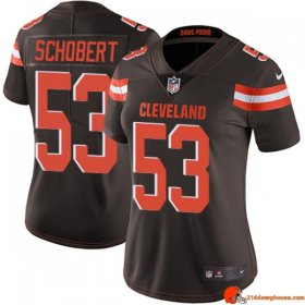 Champion Limited Edition Joe Schobert 53 Browns Polyester Brown Streetwear Women Gear Distressed