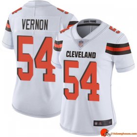 Collector Retro Olivier Vernon 54 Browns Mesh White Washed Out Women Hyper Athletic