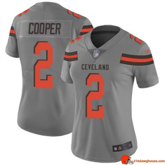 Combine Collectible Amari Cooper 2 Browns Cooling Gray Casual Women Flex Commemorative