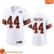Stylish Splendid Superb Men Cleveland #44 Sione Takitaki 1946 Collection Alternate Game Limited match day jersey White Men featuring authentic team details