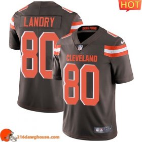 Splendid Reliable High quality Alluring Elegant #80 Jarvis LandryColor Youth Stitched Vapor Untouchable Limited match day jersey