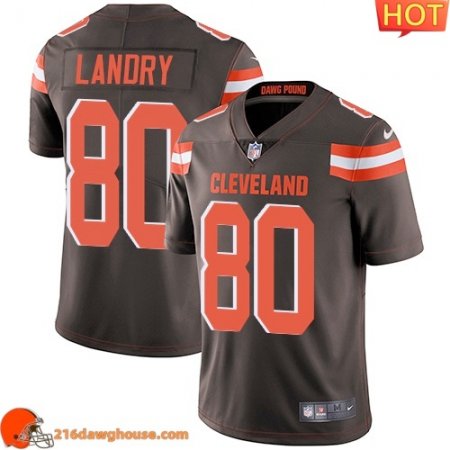 Splendid Reliable High quality Alluring Elegant #80 Jarvis LandryColor Youth Stitched Vapor Untouchable Limited match day jersey