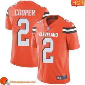 Historic Wonderful Amazing Reliable Delightful #2 Amari Cooper Orange Alternate Youth Stitched Vapor Untouchable Limited sporting jersey
