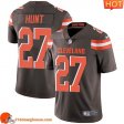 Impressive Fabulous Enchanting Irresistible Cleveland #27 Kareem HuntColor Men Stitched Vapor Untouchable Limited match day jersey Men a must have for any sports enthusiast