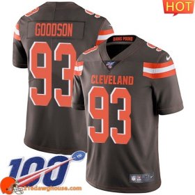 Durable Historic Splendid Championship worthy Cleveland #93 B.J. GoodsonColor Youth Stitched 100th Season Vapor Untouchable Limited match day jersey Youth a must have for any sports enthusiast