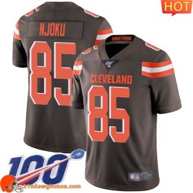 Breathable Cozy Irresistible Distinctive #85 David NjokuColor Men Stitched 100th Season Vapor Limited game ready jersey