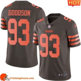 First rate Outstanding Terrific Awesome Impressive Gorgeous Cleveland #93 B.J. Goodson Youth Stitched Limited Rush game ready jersey Youth