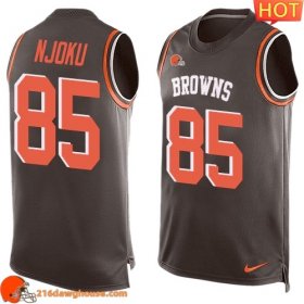 Unique Superb Iconic Game changing Valuable #85 David NjokuColor Men Stitched Limited Tank Top sporting jersey