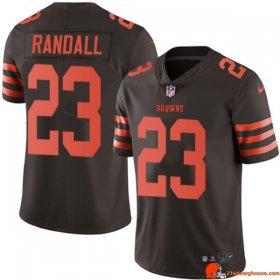 Gladiator Elite Series Damarious Randall 23 Browns Nike Vapor Brown Special Edition Youth Numbered Performance