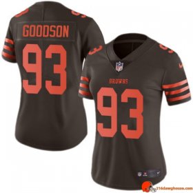 Limited Legend Series BJ Goodson 93 Browns Organic Brown Casual Women V2 Athletic