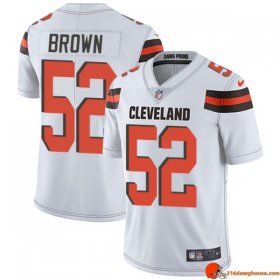 Limited Legend Series Preston Brown 52 Browns Cooling White, Brown Anniversary Men Pro Authentic