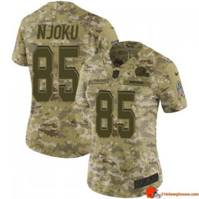 Monarch Rare David Njoku 85 Browns Heavy Duty Camo Casual 2018 Women Onyx Heritage