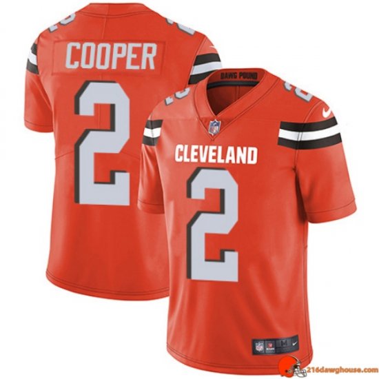 Omega Vintage Amari Cooper 2 Browns Lightweight Orange Performance Youth V2 Casual