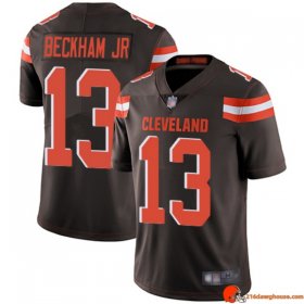 ProBowl Replica Odell Beckham 13 Browns Flex Brown Vintage Wash Men Infinite Swingman