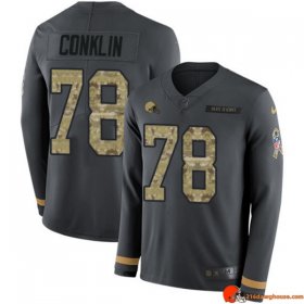 Quantum Official Jack Conklin 78 Browns Cooling Anthracite Heritage Youth V2 Heritage