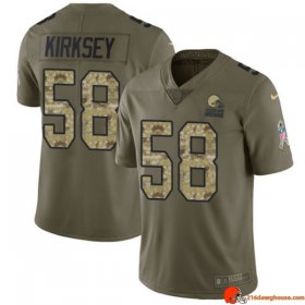 Rampage Limited Edition Christian Kirksey 58 Browns Reinforced Olive, Camo Alternate 2017 Men Xtra Throwback