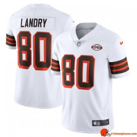 Sonic Custom Jarvis Landry 80 Browns Mesh White Vintage Wash 1946 Xtra Performance