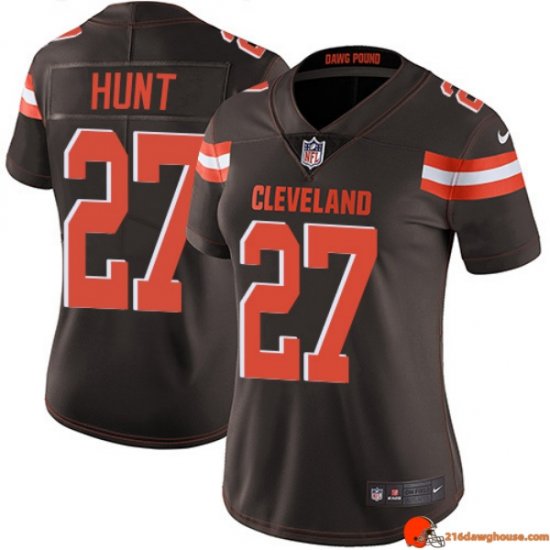 Sonic Licensed Kareem Hunt 27 Browns Recycled Brown Streetwear Women Mystique Alternate