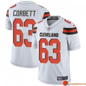 Titan Replica Austin Corbett 63 Browns Sublimated White Vintage Wash Men Collector Special Edition