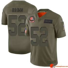 Ultra Replica Preston Brown 52 Browns Sustainable Brown, Camo Washed Out 2019 Men Hyper Authentic