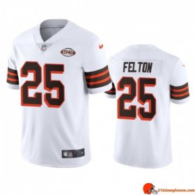 Veteran Collectible Demetric Felton 25 Browns Polyester White Special Edition 1946 Men Plus Alternate