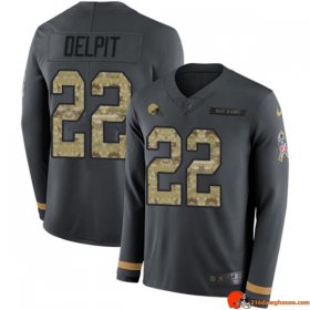 Veteran Replica Grant Delpit 22 Browns Organic Anthracite Performance Youth Jersey Athletic